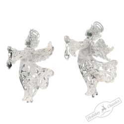 Holiday Classics / Set of Christmas decorations "Angel in an openwork dress", 6 pieces