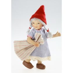 Boneca de porcelana Birgitte Frigast "LISE"