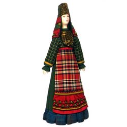 Потешный промысел / Кукла сувенирная "Удмуртский женский костюм, середина 19 века"