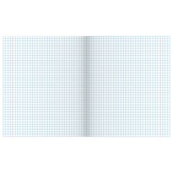 МАЯК / Notebook GREEN cover 18 y., Cage with margins, offset / 20 pcs.