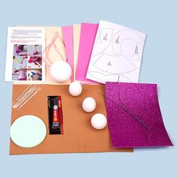 Art set for design a doll "Sheep"
