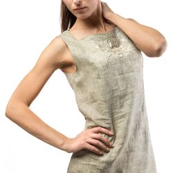 Торжокские золотошвеи / Women's dress "Grisaille"