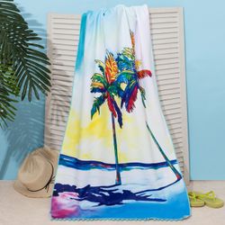 Этель / Beach towel "Sunset", 75 * 140 cm, microfiber, polyester 100%