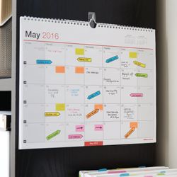 Bookmark adhesive POST-IT, plastic, 12 mm 4 colours x 24 PCs.