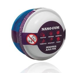 "Nano gum" hand gum, magnetic, bubble-gam fragrance, 25 g, WORLD