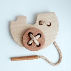 Bug / Wooden lacing "Steamer"