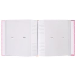 Photo album BRAUBERG "It's a girl" for 200 photos 10x15 cm, hard cover, paper pages, box, pink