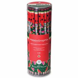 Pencil obstruction BRUNO VISCONTI "HappyGraphix", 1 PC., "Watermelons", HB