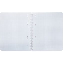 HATBER / Notebook А5 80 l. Premium comb, cage, lamination, paper 80 g / m2, "NEON LIME" / 48 pcs.