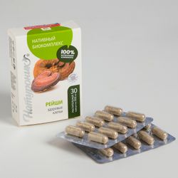Сашель / Naturonic Reishi capsules, for allergies, in the amount of 30 pcs