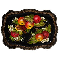 Жостово / Khay Zhostovo có khớp nối 47x34 cm