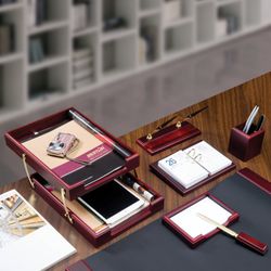 Set tavola BESTAR "Ares" in legno, 7 pezzi, colore "mogano"