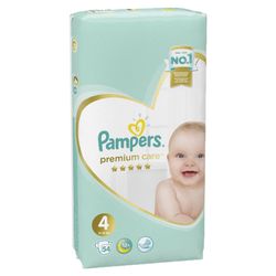 PAMPERS / Diapers "Premium Care", size 4 (9-14 kg), SET 54 pcs.