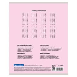 BRAUBERG / Notebook 12 y. "ECO", cage, cover thick coated paper, ASSORTED / 20 pcs.