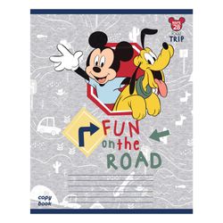 HATBER / Notebook 12 sh., Gaiola, capa de papelão, "Mickey Mouse-DISNEY" / 20 unid.