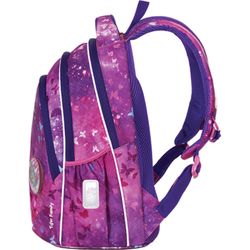TIGER FAMILY / School backpack TIGER FAMILY, CHAMP, with orthopedic back, "Glittery Night", 39x30x19 cm, 270218