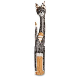 Decor and Gift / Wooden figurine "Cat" 100 cm