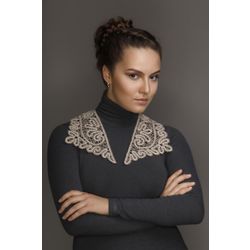 Снежинка / Snowflake / Lace collar "Apache"