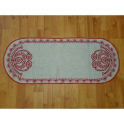 Карельские узоры / Linen track, oval