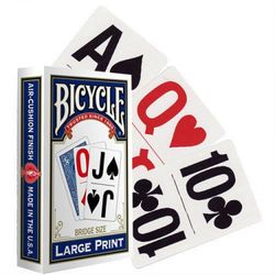 GamesDealer / Bisiklet Büyük Baskı Kartları, Mavi Gömlek