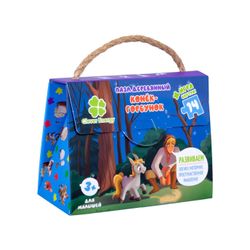 Clever energy / Holzpuzzle "Kleines Buckelpferd"