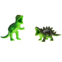Играем вместе / Let's play together / Set of plastisol toys "Dinosaurs"