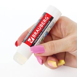 Glue stick BRAUBERG "Crystal", translucent, 15 g