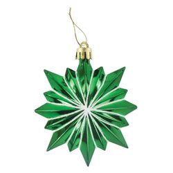 ЗОЛОТАЯ СКАЗКА / Set of decorations for the fir-tree "Spruce and stars", 3 pcs., Plastic, assorted color