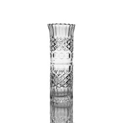 Гусевской Хрустальный завод / Crystal vase for flowers "Beads" medium colorless
