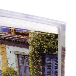 Album photo BRAUBERG pour 200 photos 10x15 cm, couverture rigide, "Rue de Provence"