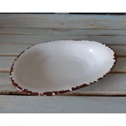 Хорекс / Тарелка "Ancient Pearl" boat 5 шт deep.