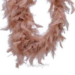 Kaemingk / Guirlande Boa en plumes Amelina 184 cm corail