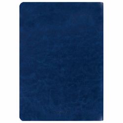BRAUBERG / Notizbuch 48 J. in einer Linie glatter Kunstlederbezug, Naht, A5 (147x210mm), MARINEBLAU, VIVA / 10 Stk.