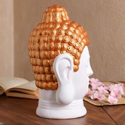 Керамика ручной работы / Statuette "Head of Buddha" 32 cm