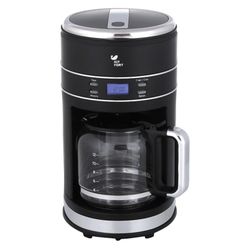 Coffee maker drip KITFORT CT-704-2, 1000 W, volume 1.5 liters, heating, plastic, black