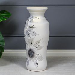 Керамика ручной работы / Floor vase "Spring" 59 cm