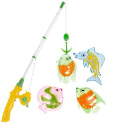 Играем вместе / Let's play together / Game set "Blue tractor. Fishing"