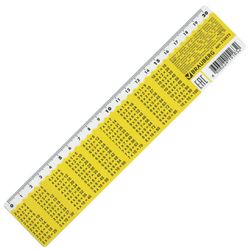 3D ruler, 20 cm, BRAUBERG, body, Butterfly, Euro slot