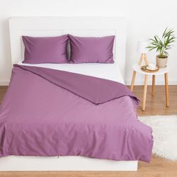 Этель / Duvet cover 175 * 210cm, lavender, 100% cotton, mako-satin, 125 g / m²