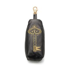 Торжокские золотошвеи / Leather key holder "Golden Key"