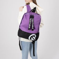 TEXTURA / Backpack with zip compartment