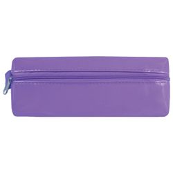 Pencil case-cosmetic bag BRAUBERG under faux leather, Glitter, purple, 20х6х4 cm