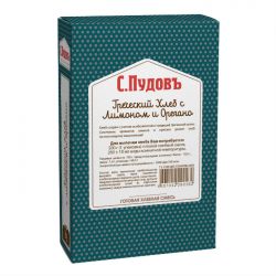 С.Пудовъ / S.Pudov / Bread mixture "Greek bread with lemon and oregano" 500 g