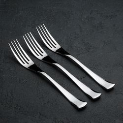 Доляна / Doliana / Set of table forks "Stealth", 21 cm, 3 pieces