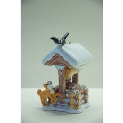 Ярославская майолика / Christmas tree toy "Well"