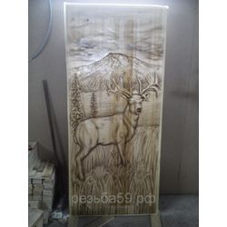 Doors carved from the array of valuable species: oak, ash and beech
