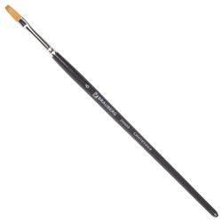 Brush art is a professional ART BRAUBERG "CLASSIC", synthetic soft, under columns, flat No. 6, short handle