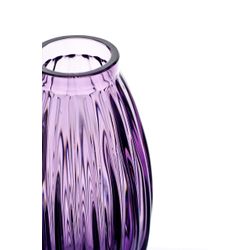 Гусевской Хрустальный завод / Crystal vase for flowers "Galliarda" small purple