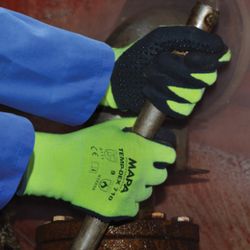 MAPA / Textile gloves TempDex 710, nitrile coating, high thermal protection, size 9 (L)