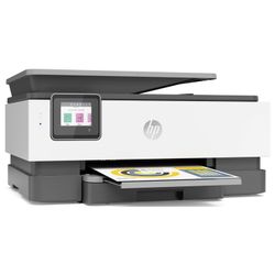 HP / MFP inkjet OfficeJet Pro 8023, "3 in 1", A4, 1200x1200, 29 ppm, 20,000 pages / month, DUPLEX, network card, Wi-Fi